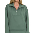 Load image into Gallery viewer, Scuba Half Zip Pullover