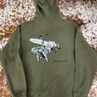 Load image into Gallery viewer, Unisex American Bull Rider Lightweight Hoodie