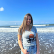 Load image into Gallery viewer, Womens Sunset Ride V-Neck Short Sleeve T-Shirt