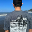 Load image into Gallery viewer, Men's Wave Check Short Sleeve T-Shirt