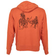 Load image into Gallery viewer, Unisex Bull Doggin' Zip-Up Hoodie