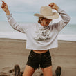 Load image into Gallery viewer, Womens Riptide Cropped Hoodie