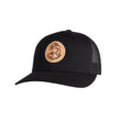 Load image into Gallery viewer, Saltwater Riders Leather Patch Retro Trucker Hat