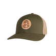 Load image into Gallery viewer, Saltwater Riders Leather Patch Retro Trucker Hat