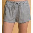 Load image into Gallery viewer, Low Rise Linen Pin Striped Shorts
