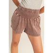 Load image into Gallery viewer, Smoked Waist Mineral Washed Shorts
