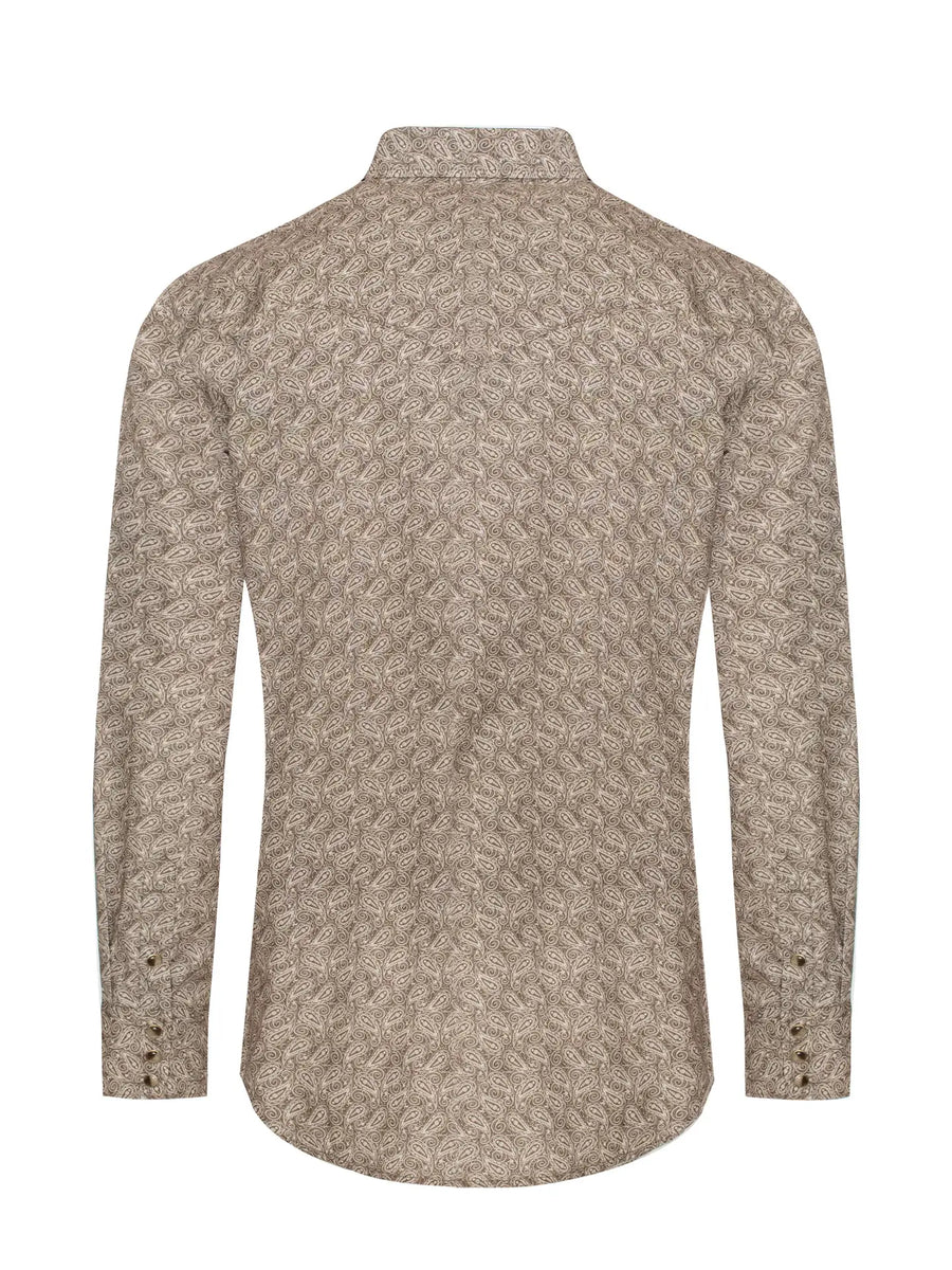 Mens Western Pearl Snap