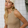 Load image into Gallery viewer, Mineral Wash Ribbed Tank
