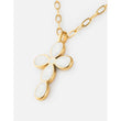 Load image into Gallery viewer, Eternal Light Cross Paperclip Chain Necklace
