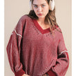 Load image into Gallery viewer, Wine Not oversized sweater
