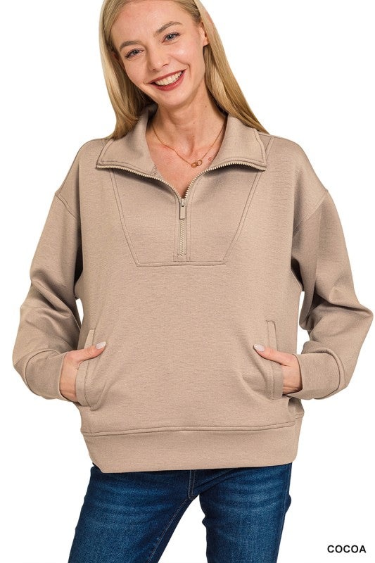 Scuba Half Zip Pullover