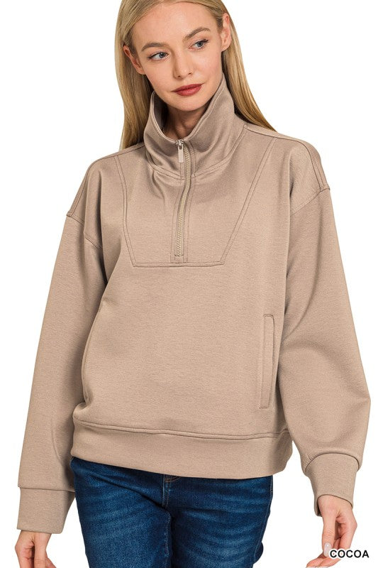 Scuba Half Zip Pullover