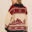 Load image into Gallery viewer, Vintage Toggle button western cardigan

