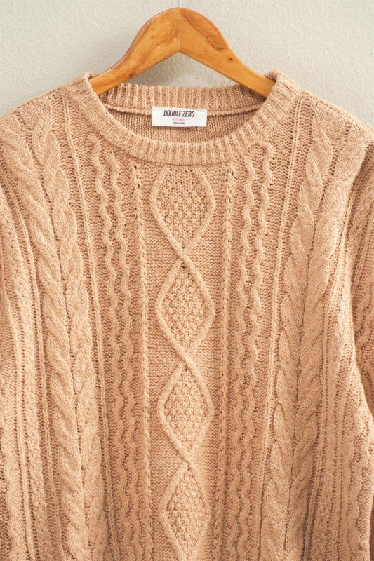 Cable Knit Fall Sweater