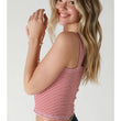 Load image into Gallery viewer, Modal Striped Square Neck Tank
