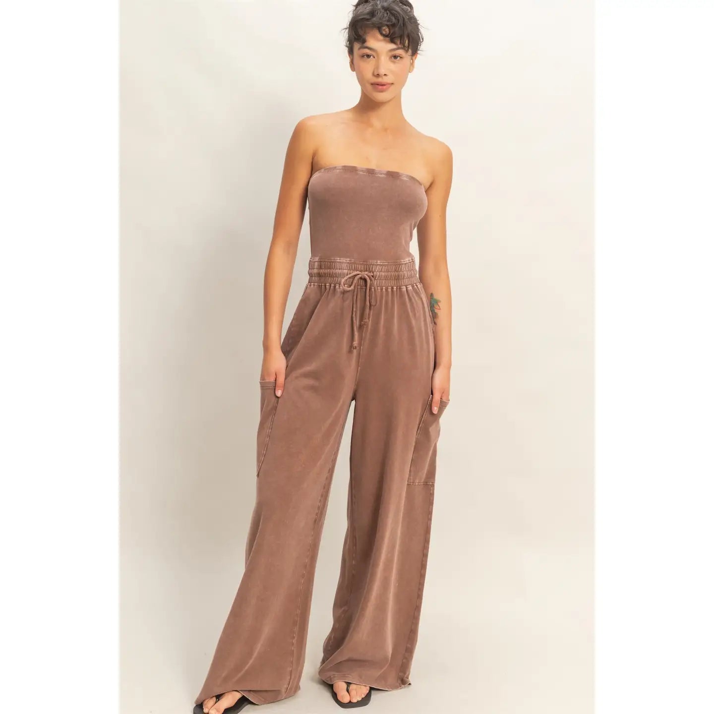 Mineral Wash Jumpsuit