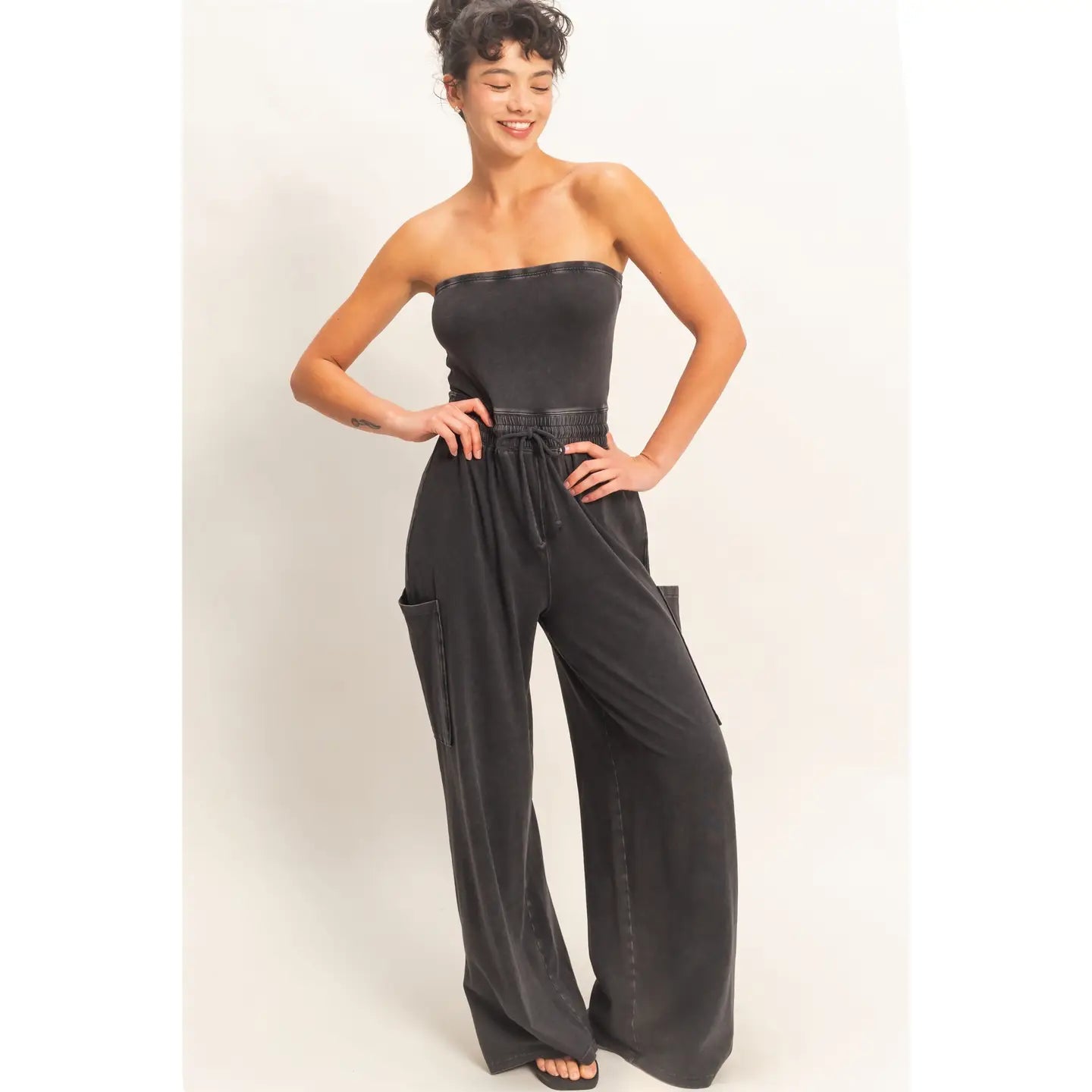 Mineral Wash Jumpsuit