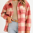 Load image into Gallery viewer, Everything Pink Flannel Shacket
