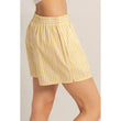 Load image into Gallery viewer, Sunny days Pinstriped Shorts
