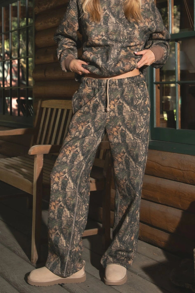 Woodland Camo Lounge Sweatpants