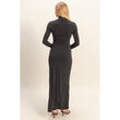 Load image into Gallery viewer, Back in Black Maxi Dress
