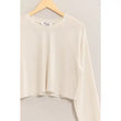 Load image into Gallery viewer, Waffle Knit Cropped Long Sleeve
