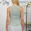 Load image into Gallery viewer, Mineral Wash Ribbed Tank
