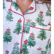 Load image into Gallery viewer, Under The Tree Ruffle Pajama Set

