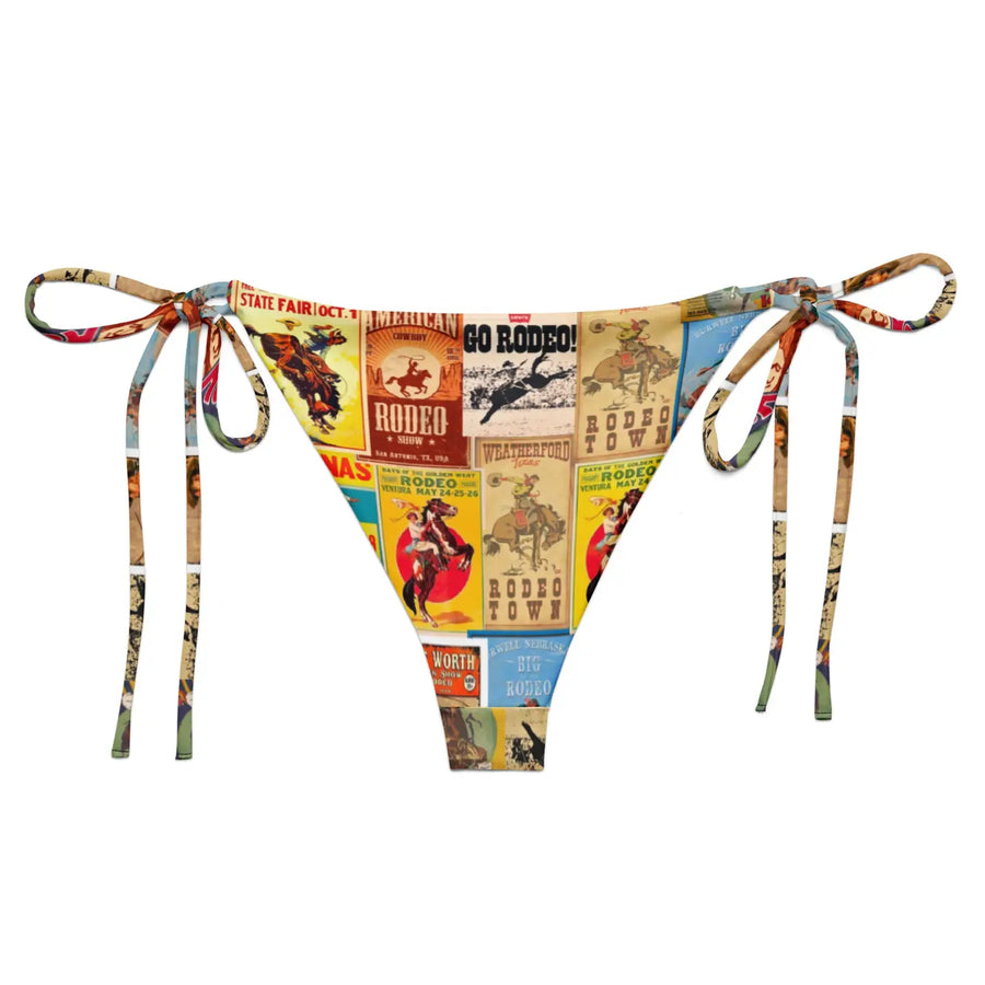 Vintage Western Bikini Bottoms