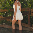Load image into Gallery viewer, Maggie A Symmetrical Mini Dress
