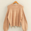 Load image into Gallery viewer, Cable Knit Fall Sweater
