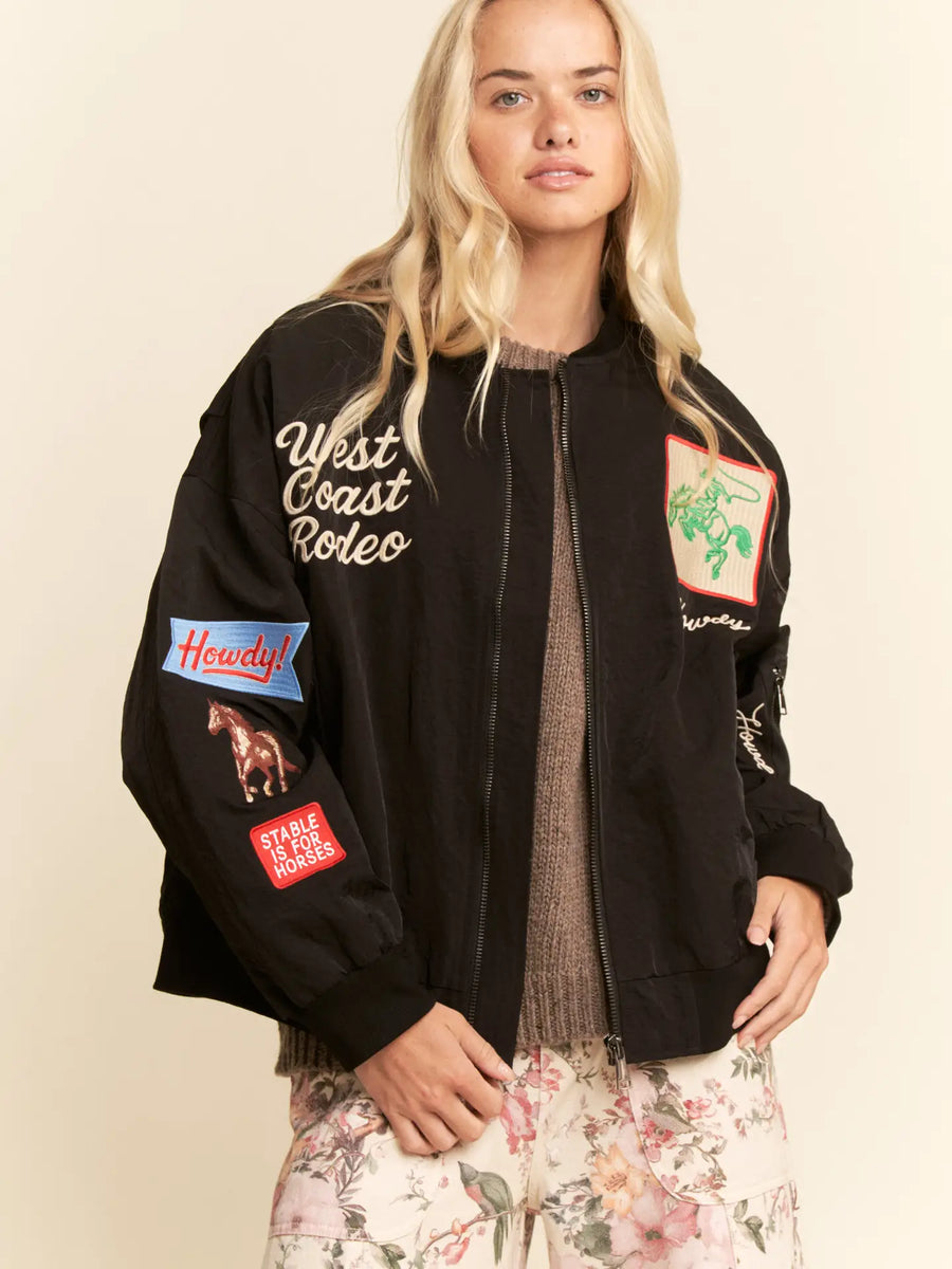 West Coast Rodeo Bomber Jacket – SaltWater Riders