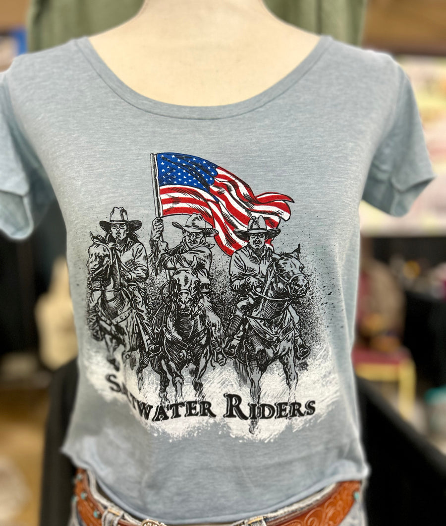 Women's Freedom Riders Scoopneck T-Shirt
