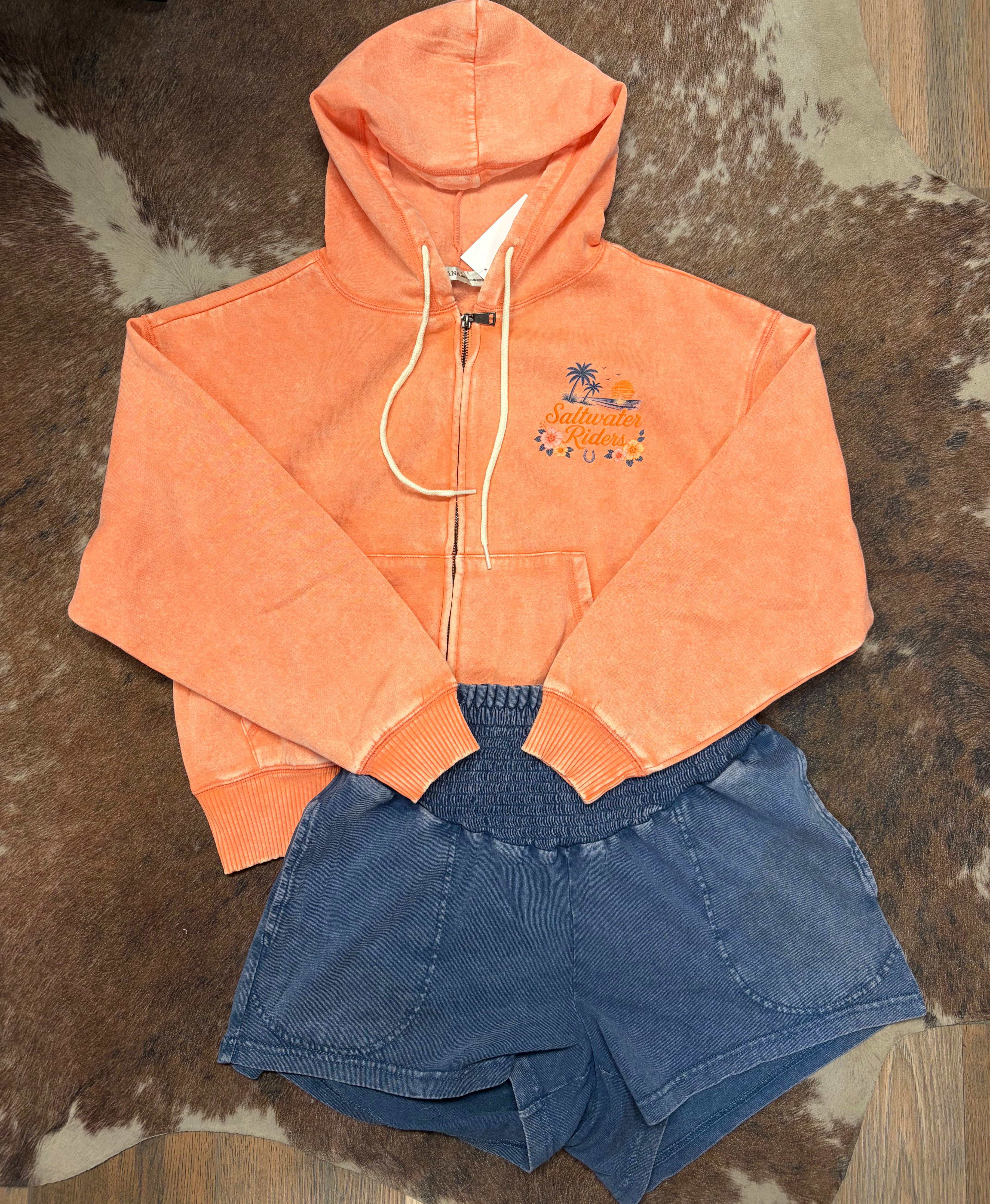Chasing Sunsets Zip Up Hoodie