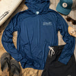 Load image into Gallery viewer, SWR Surfboard Performance Hooded Long Sleeve
