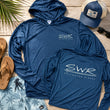 Load image into Gallery viewer, SWR Surfboard Performance Hooded Long Sleeve
