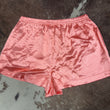 Load image into Gallery viewer, Pink SWR Circle Logo Sleep Shorts
