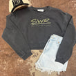 Load image into Gallery viewer, SWR Surfboard Cropped Sweatshirt
