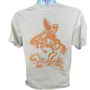 Mens Bronc Rider T Shirt