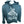 Load image into Gallery viewer, Atlantic Blue Bronc Rider Cropped Hoodie
