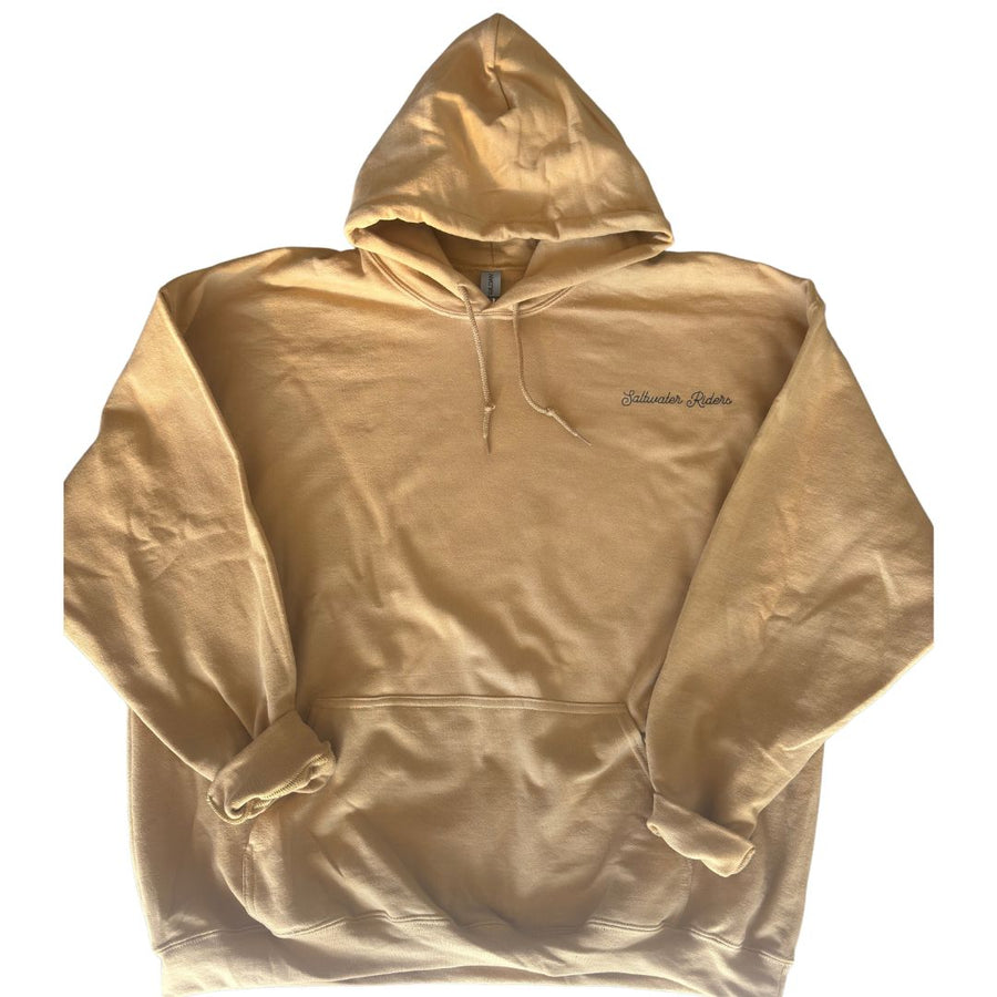 Unisex Old Gold Hang 10 Hoodie