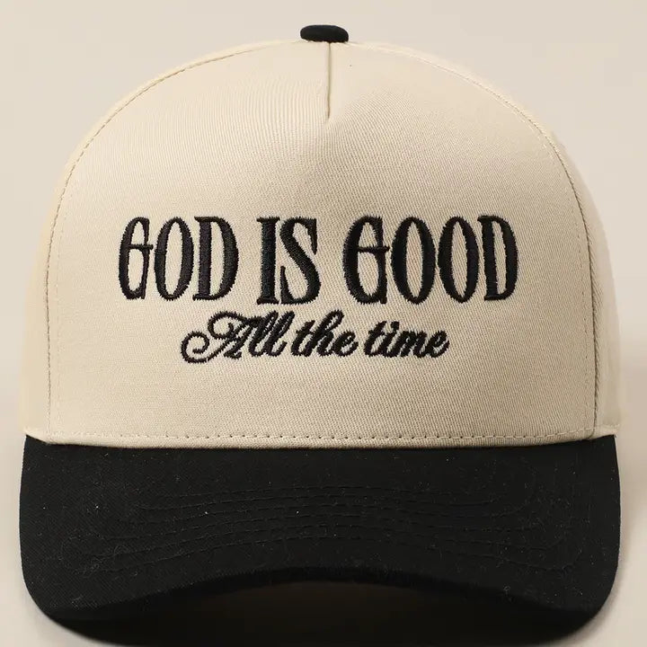God Is Good Trucker Hat