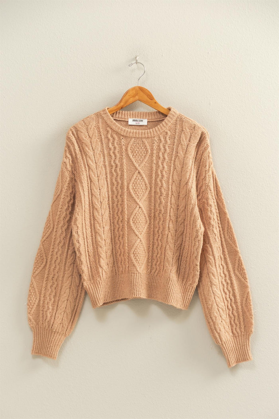 Cable Knit Fall Sweater