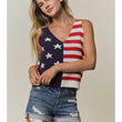Load image into Gallery viewer, USA knit Tank
