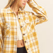 Load image into Gallery viewer, Yellow Plaid Shacket
