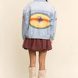 Load image into Gallery viewer, Stable Is For Horses Denim Jacket
