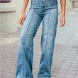 Load image into Gallery viewer, Tailored, center seam. Straight, Loose High Rise Jeans
