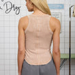 Load image into Gallery viewer, Mineral Wash Ribbed Tank
