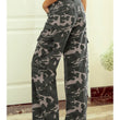 Load image into Gallery viewer, Camo Cargo Wide Leg Jeans
