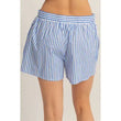 Load image into Gallery viewer, Sunny days Pinstriped Shorts
